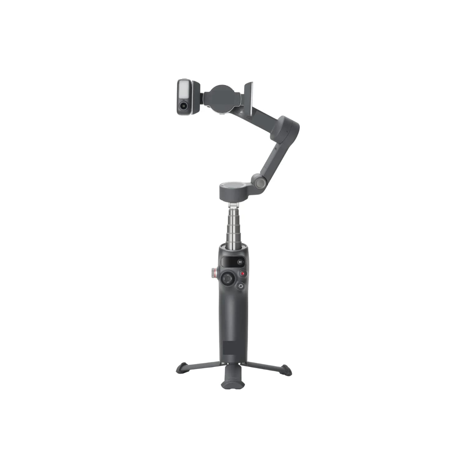 Portable 3-Axis Smartphone Gimbal Stabilizer with Built-In Selfie Stick for Smooth Action Videos model 8
