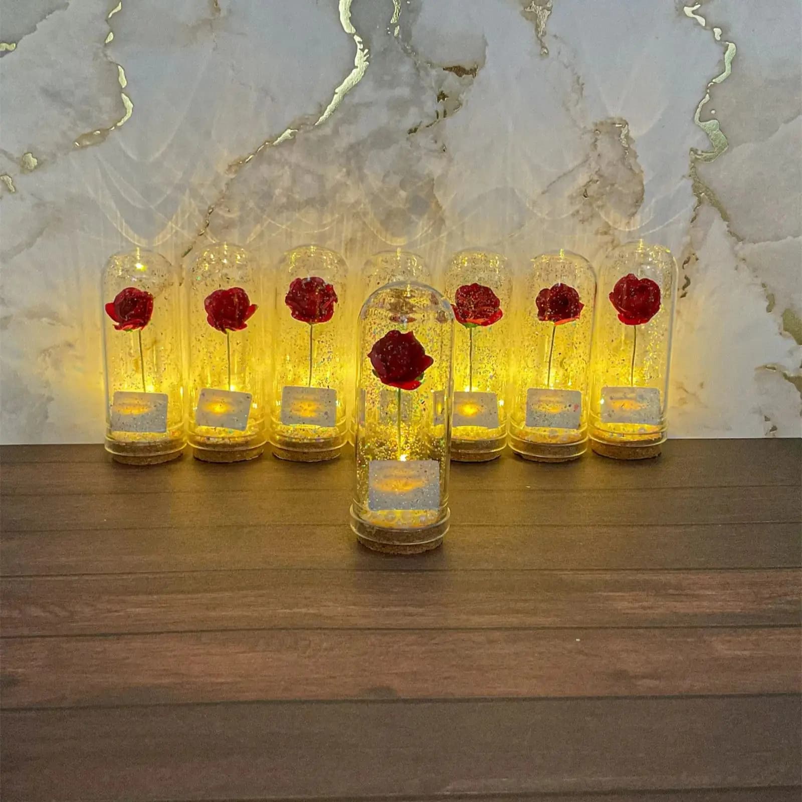 Beauty and the Beast, Wedding Favors for guest, Sweet 16 Favors, Quinceañera Favors, Party Favors, Rose Favors.