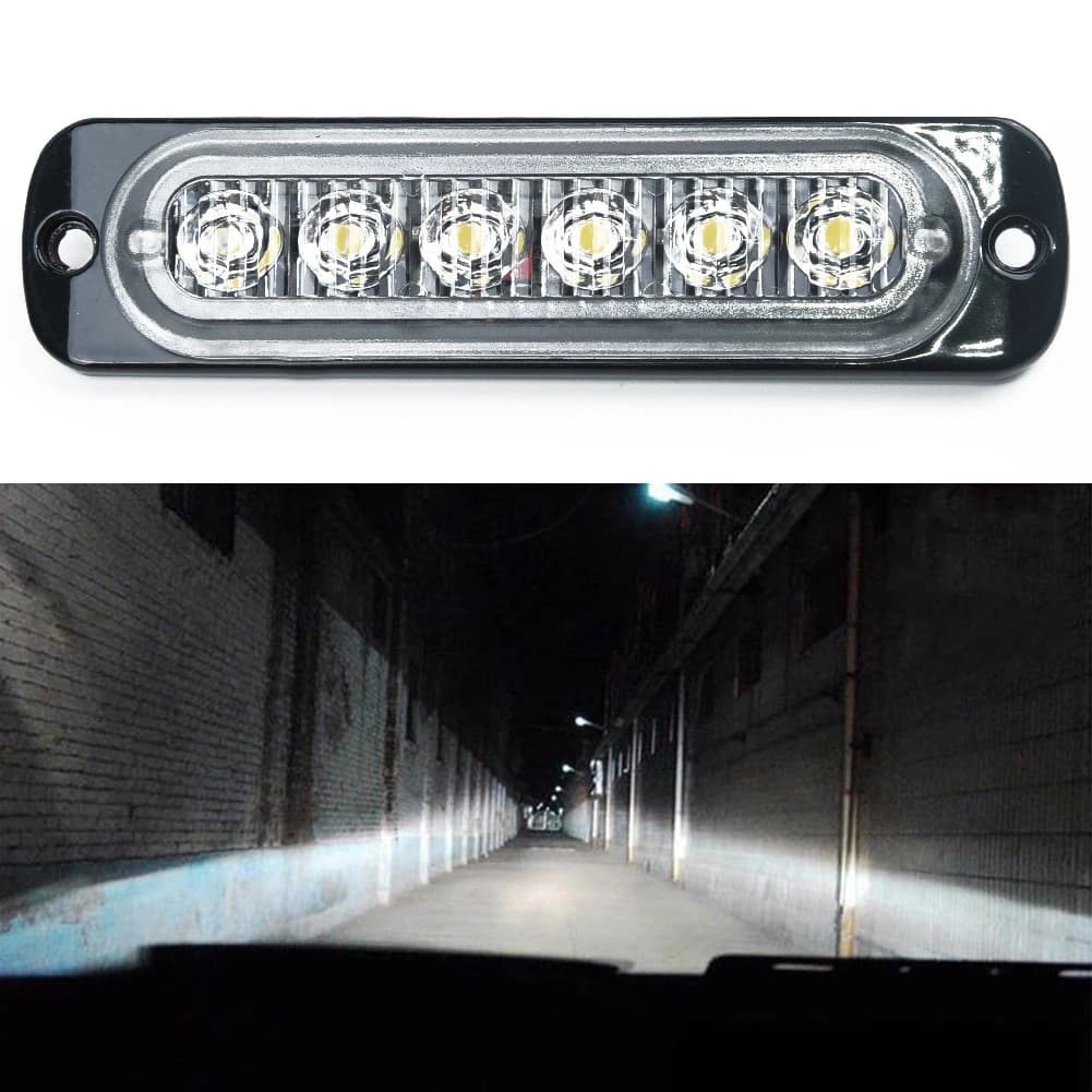 Car 12W 12v LED Work Light Bar Driving Lamp Fog Lights For Off-Road SUV Car Boat Truck LED Headlights Daytime Running Light