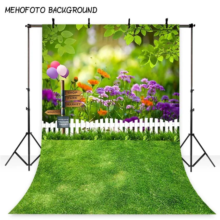 Photography Backdrops For Photo Studio Spring Autumn Photo Background Customized Children Portrait Backgrounds Natural Scenery