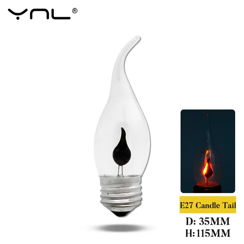 E27 Candle Tail