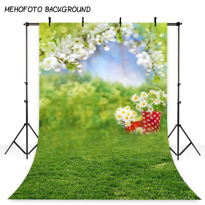 Photography Backdrops For Photo Studio Spring Autumn Photo Background Customized Children Portrait Backgrounds Natural Scenery