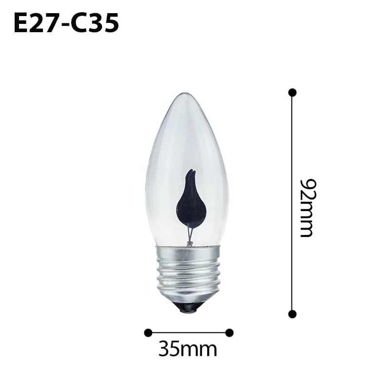 E27 C35 / 3W 220V
