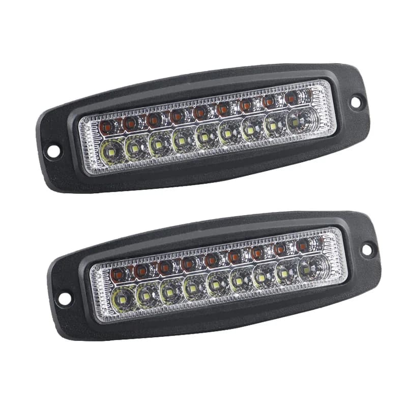 Car Led Light Driving Working Lights Bar Led Flush Mount Pods Bulb Lamp for Universal Auto Coche Truck Offroad 24V 12V