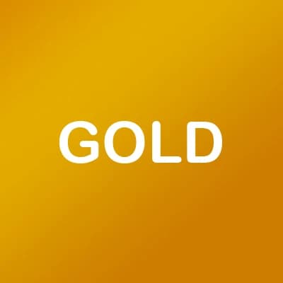 gold / 4X7cm 15 set