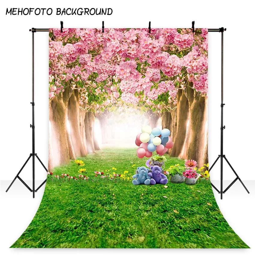 Photography Backdrops For Photo Studio Spring Autumn Photo Background Customized Children Portrait Backgrounds Natural Scenery