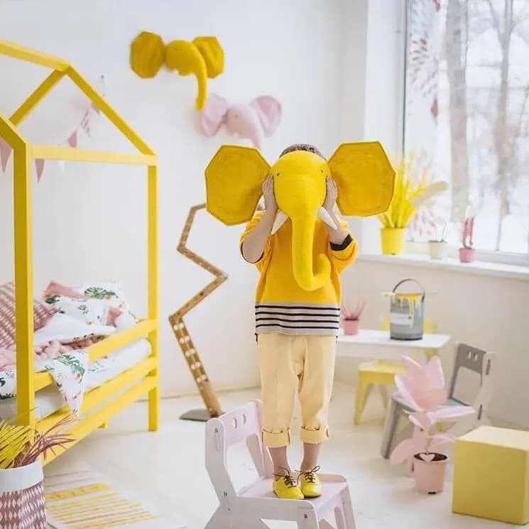 Yellow elephant