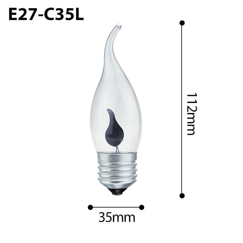 E27 C35L / 3W 220V