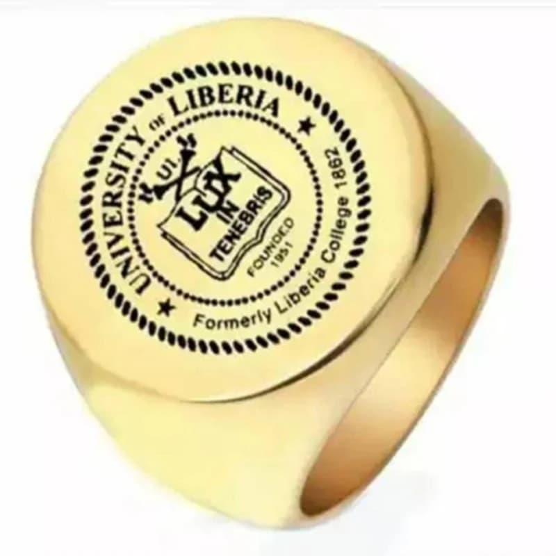 Engraved Name Ring Date Year 15mm Ring for Men A-Z Old English Letter Nameplate Signet Rings Copper Jelwery