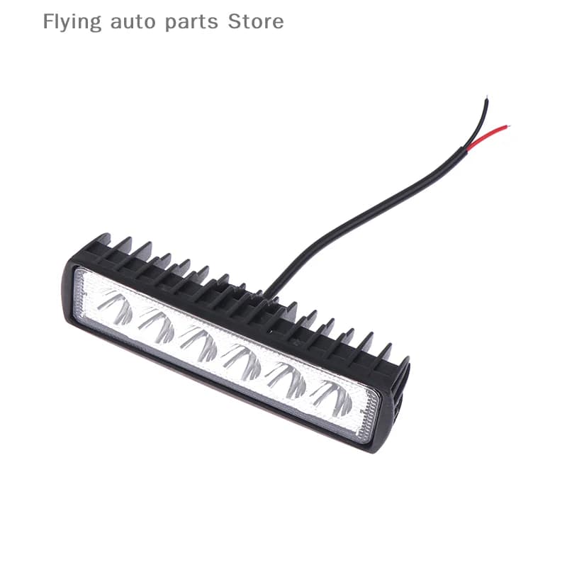 Car LED Light Bar 12V 18W 6000K Work Light For Car Motorcycle Truck Trailer Offroad Headlights Driving Light