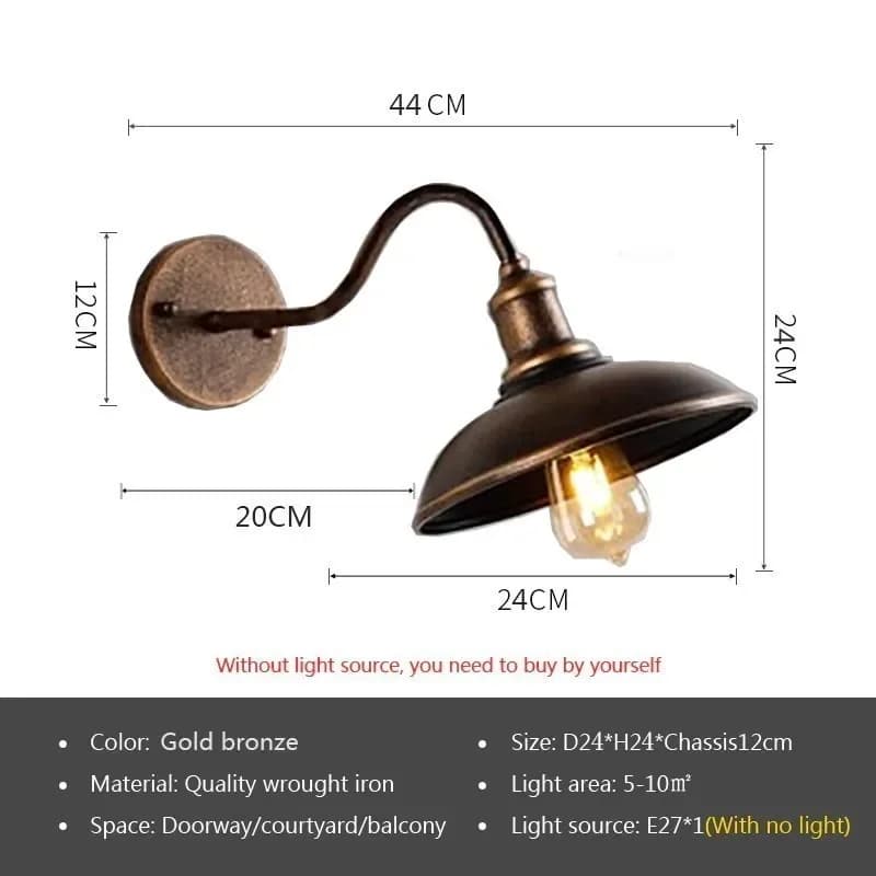B Gold / Without Bulb