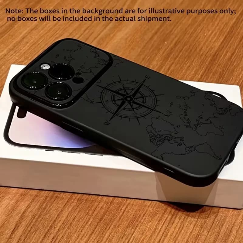 Compass Pattern Shockproof Phone Case iPhone 11-18