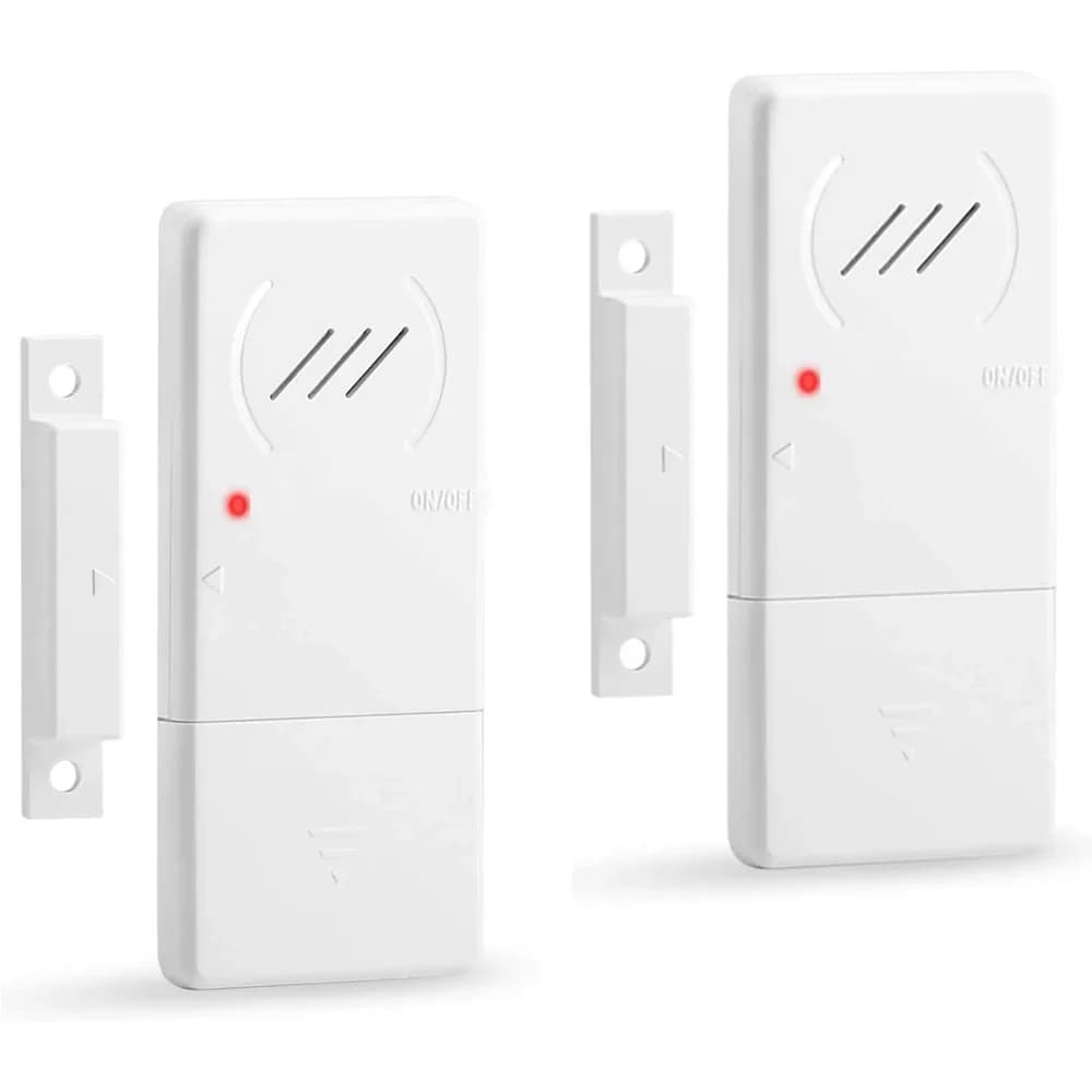 Window Door Magnetic Sensor Alarm Anti-theft Home Alarm Security Smart Sensor to Detect Open Door Refrigerator Alarm Door Sensor