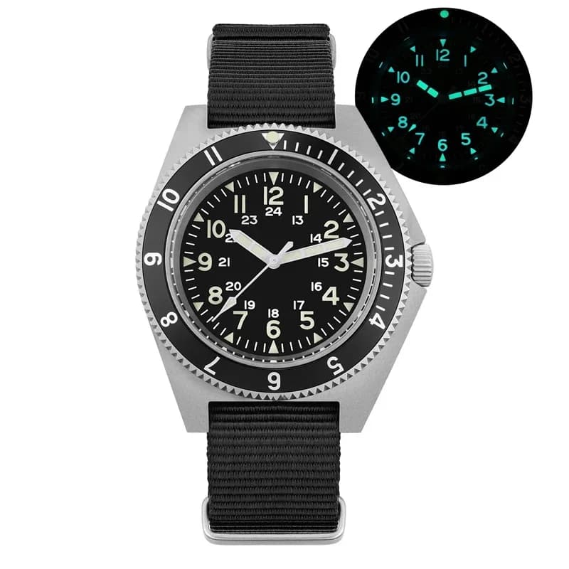 Black Number Dial