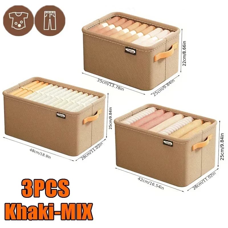 Khaki 3PCS Mix