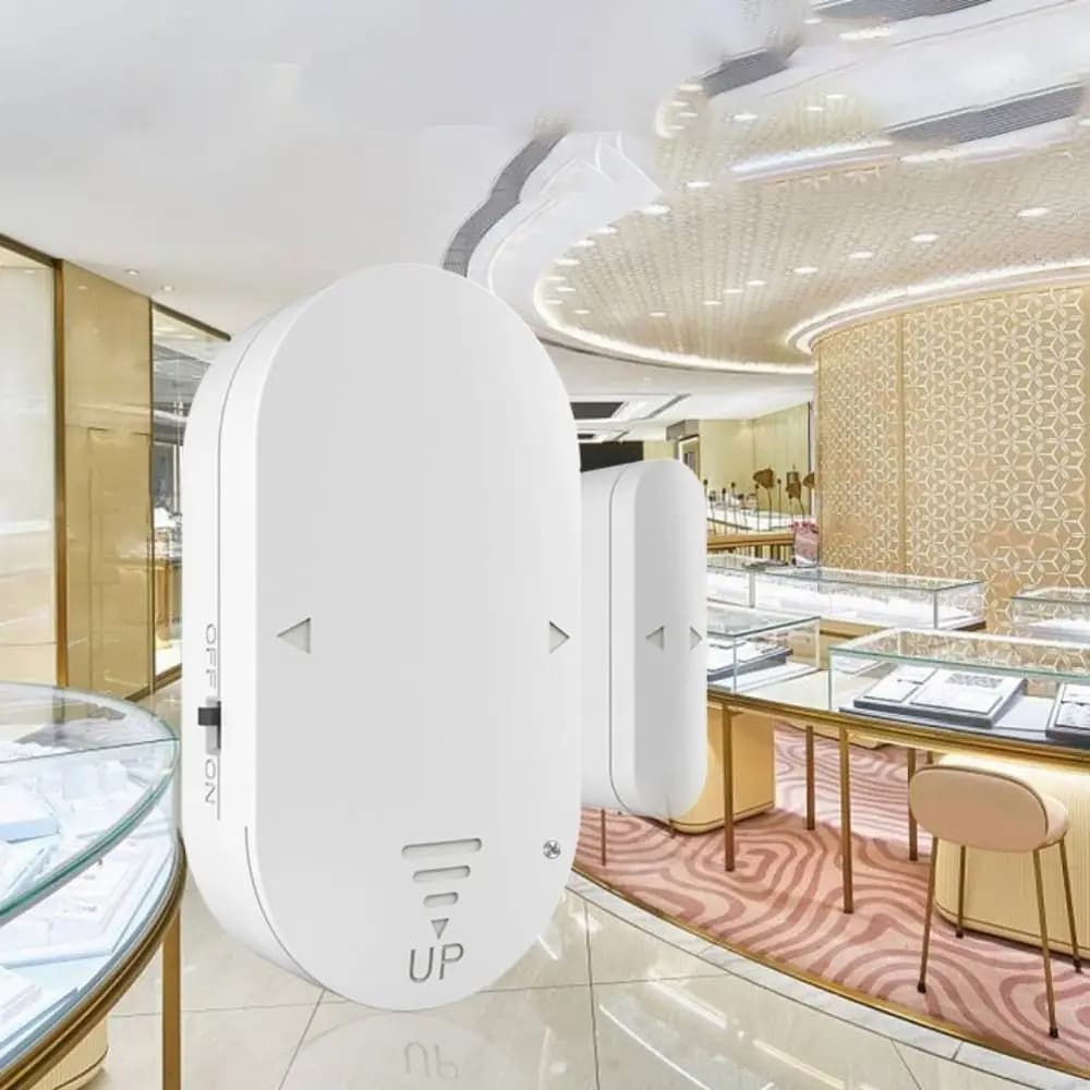 Magnetic Sensor Door Window Alarm Multifunctional Sturdy Door Window Open Sensor 130dB Burglar Alarm for Security Kids Safety