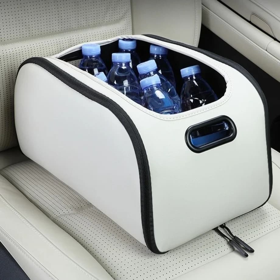 Car Trunk Organizer with Built-in Pocket for Truck SUV RV Sedan Auto Interior Universal Large Capacity Trunk Organizer tool