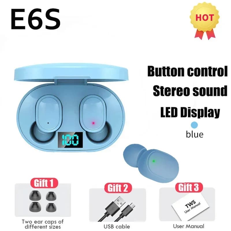 Blue Earbuds
