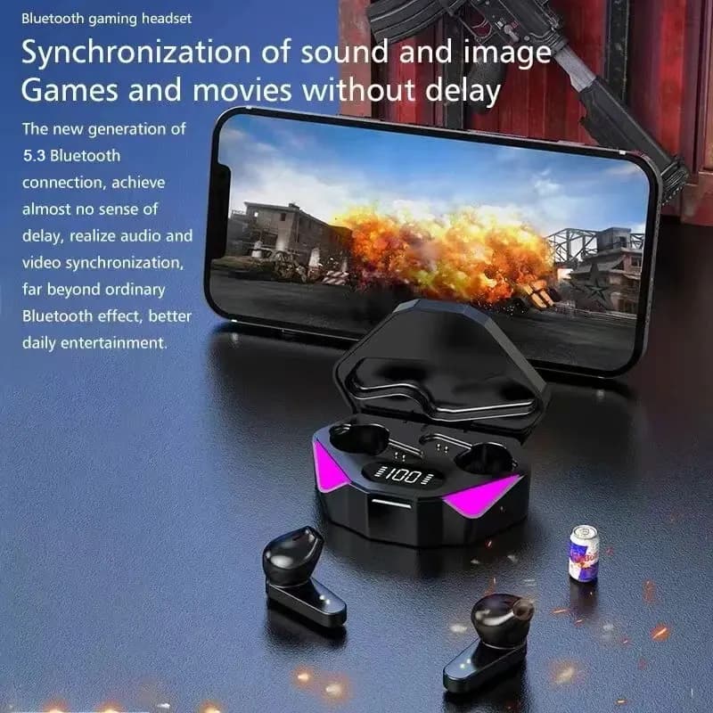 TWS Wireless Bluetooth Earbuds With Noise Cancelling