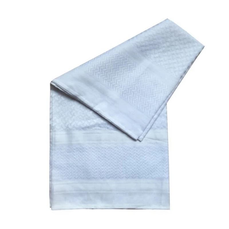 white scarf / One Size