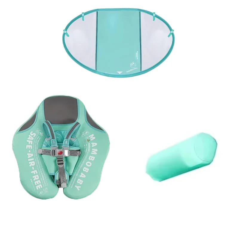 Green with foot pads