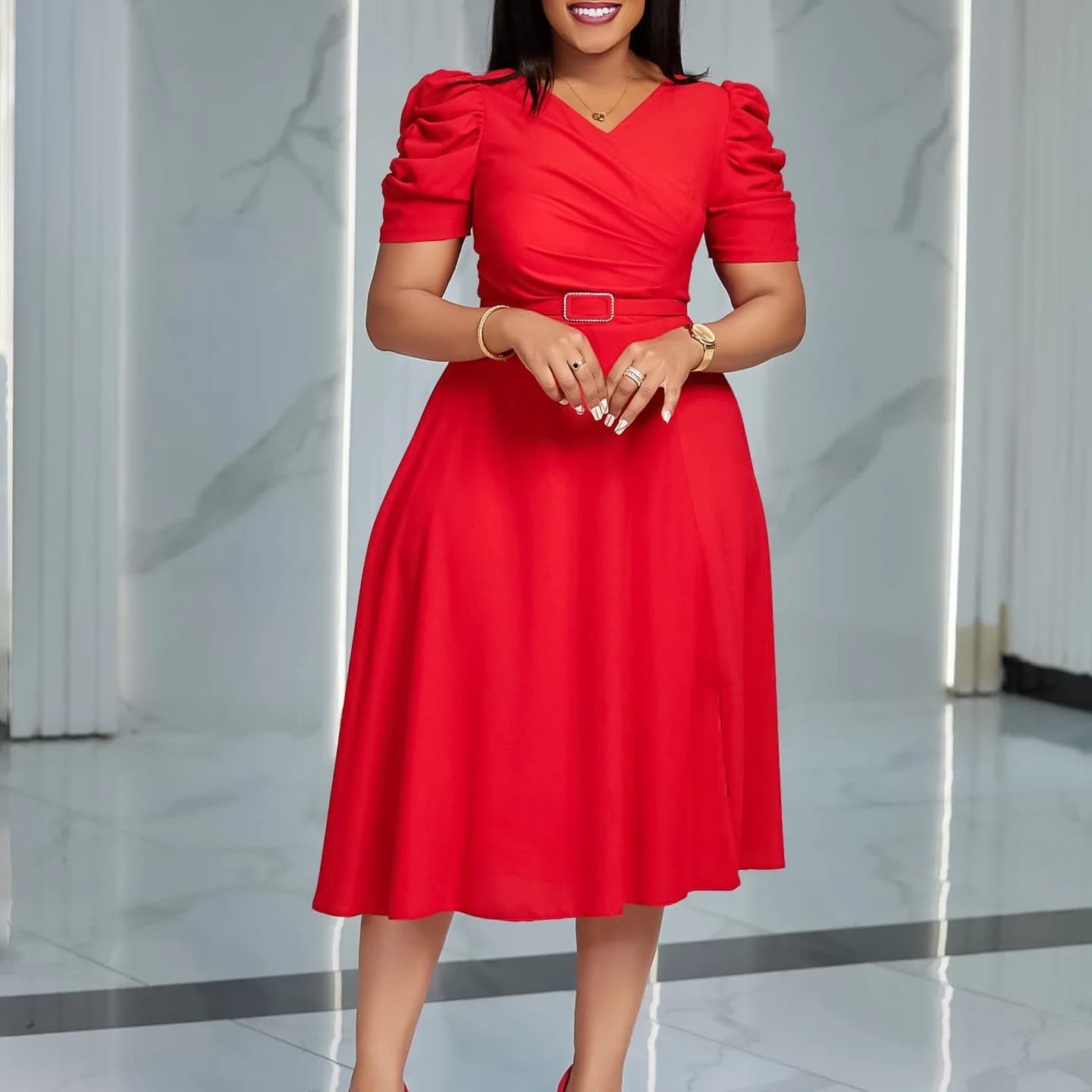 Red Dress / XXXL
