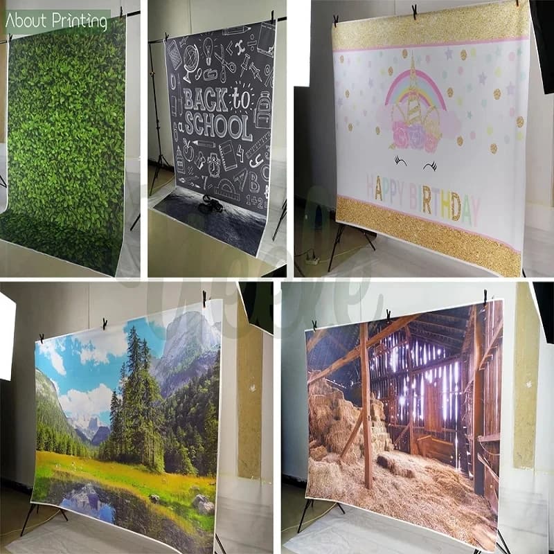 Photography Backdrop Cartoons Cars Banner For Kids Birthday Party Decoration Photo Background Baby Shower Room Decor Poster