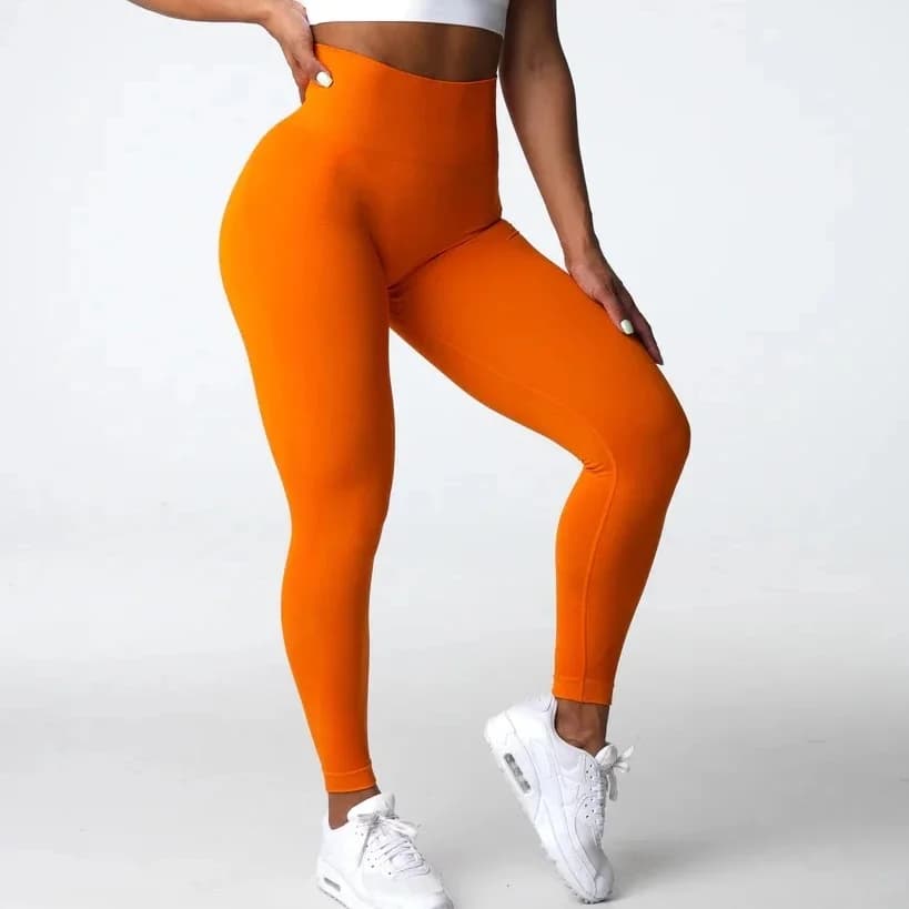 Orange leggings / L