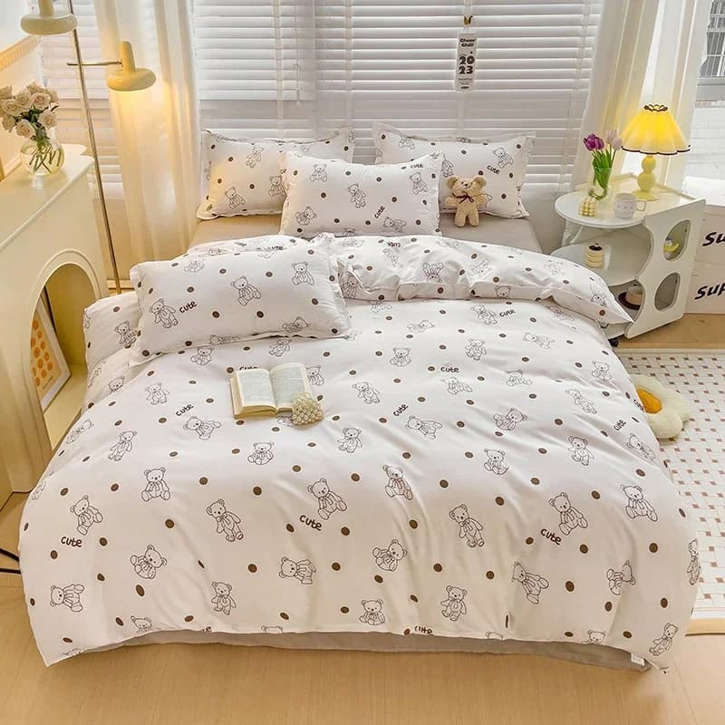 bodianxiong / Single 4pcs / Flat Bed Sheet