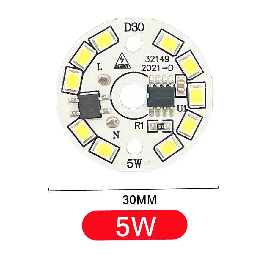 5W / 220 V / Cold white