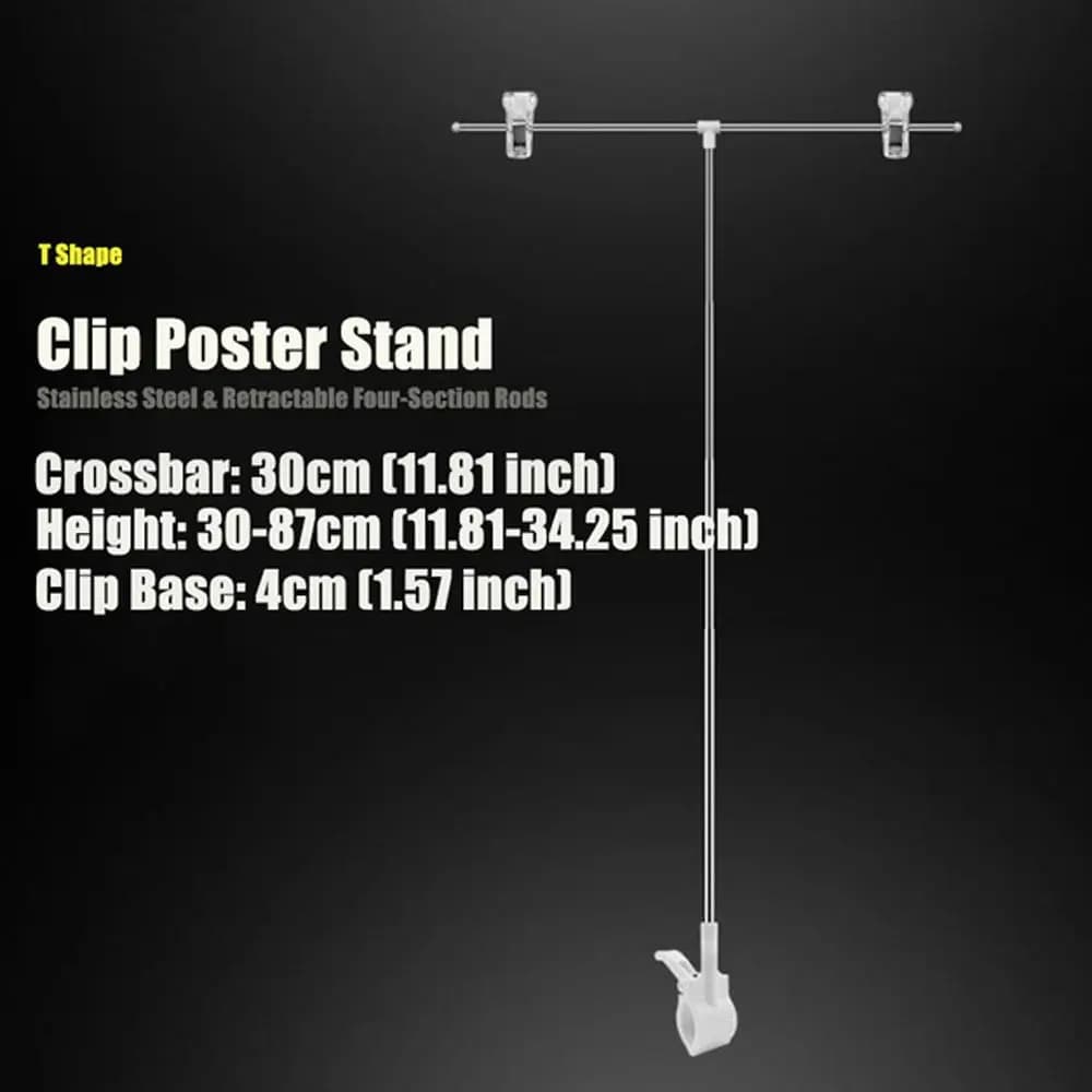 Photography Photo Backdrop Stands Adjustable T-Shape Background Frame Support System Stands With Clamps for Video Studio