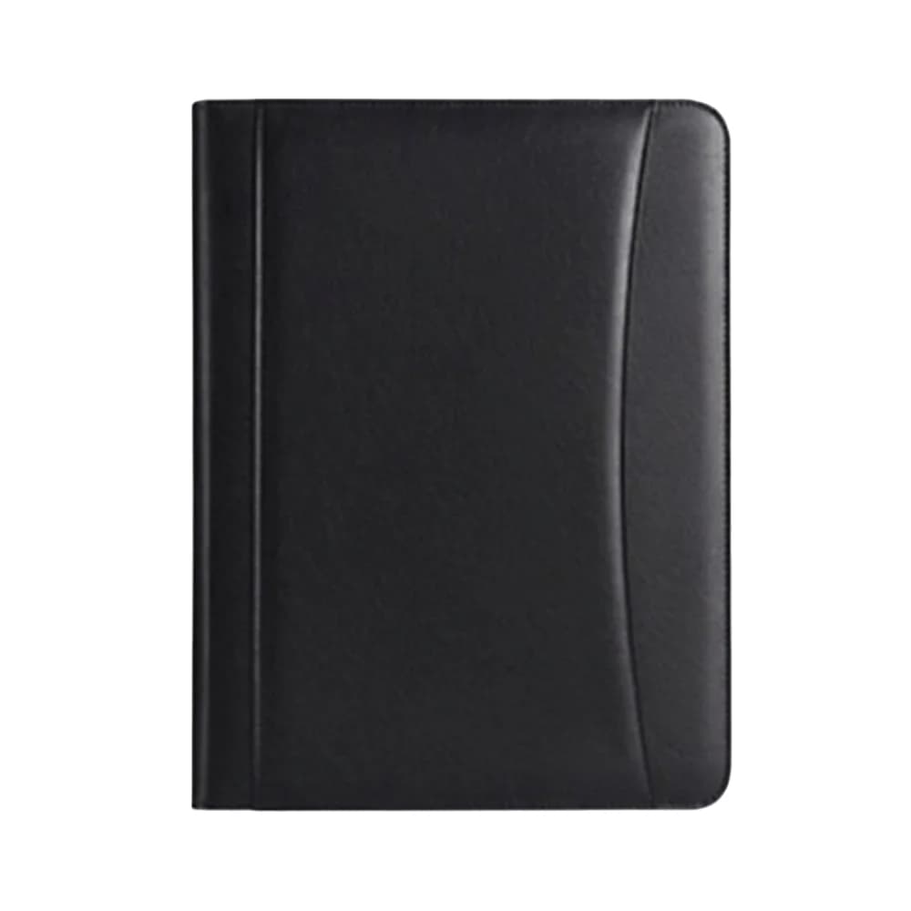 Black-with notebook