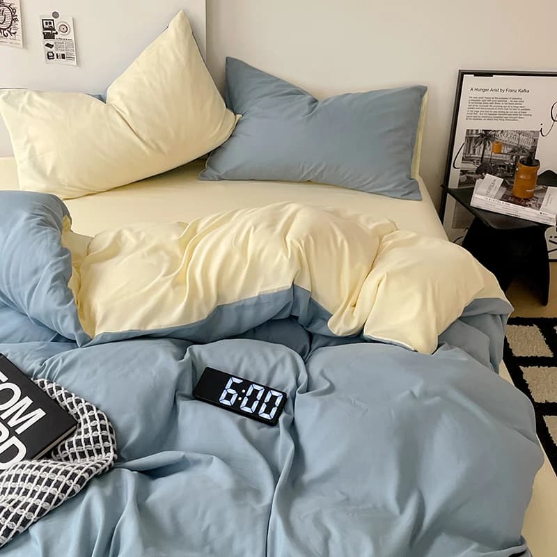 blue cheese / Full / China Mainland / Fitted Bed Sheet