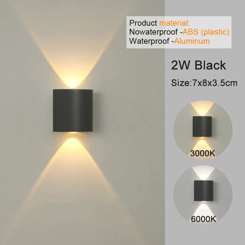2W / Cool White(5500-7000K) / NO waterproof