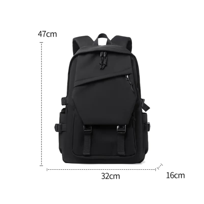 Simple Solid Color Travel Backpack