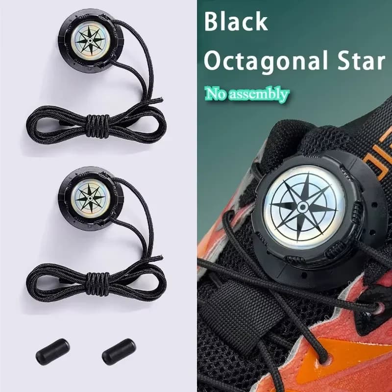 Black Octagonal Star