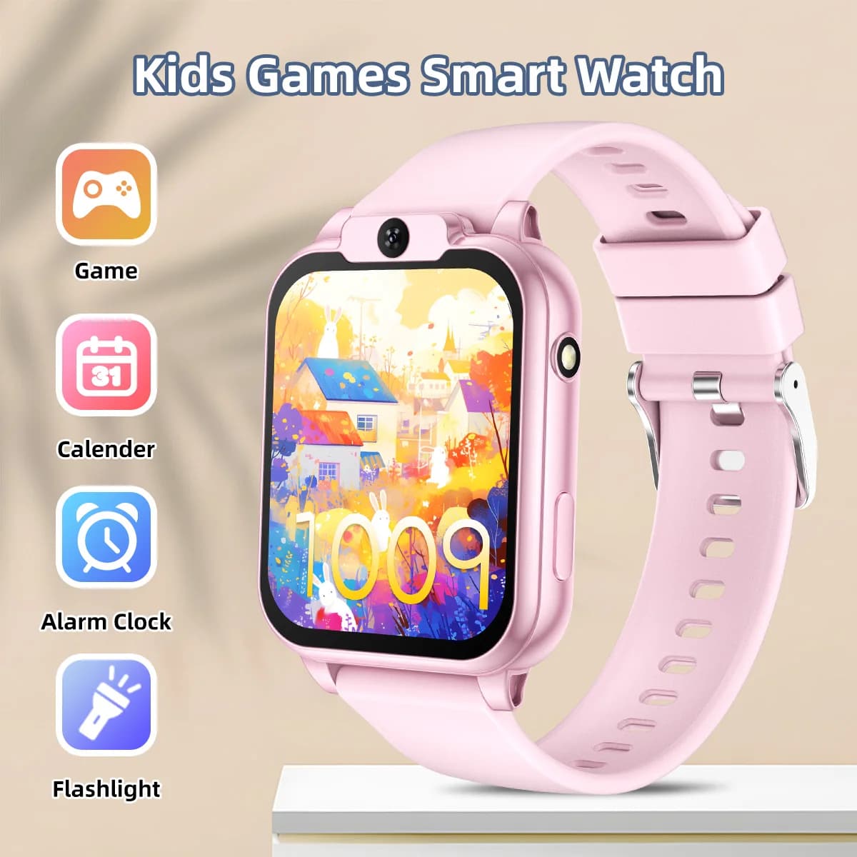 pink / Game watch for kids