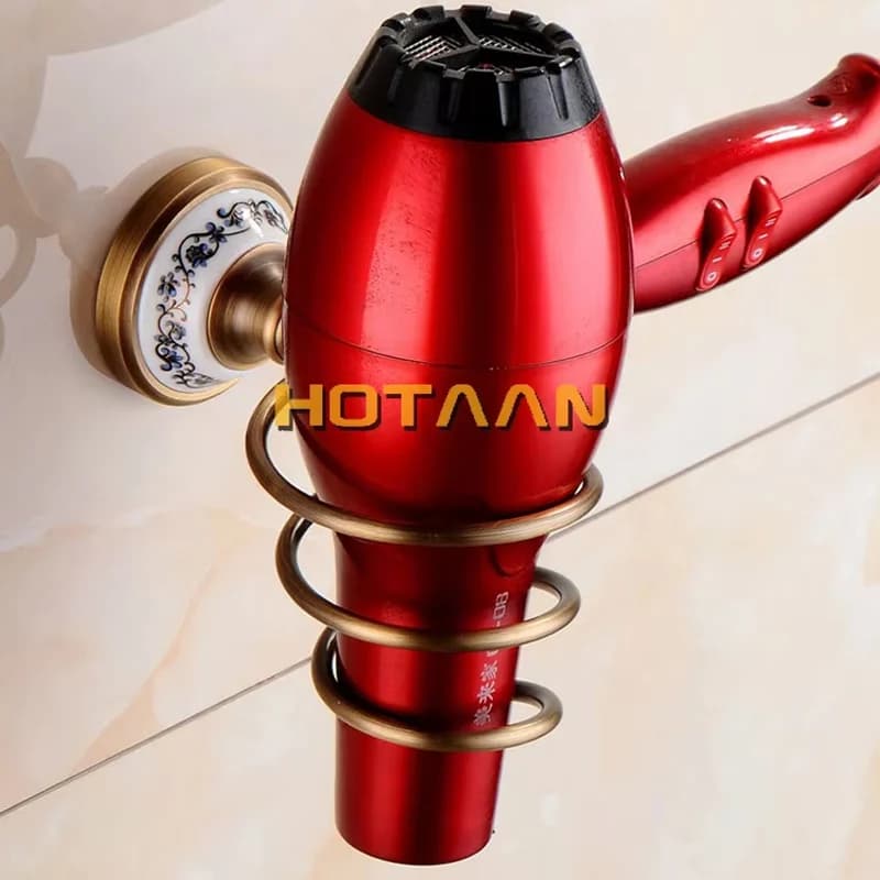 hair dryer rack