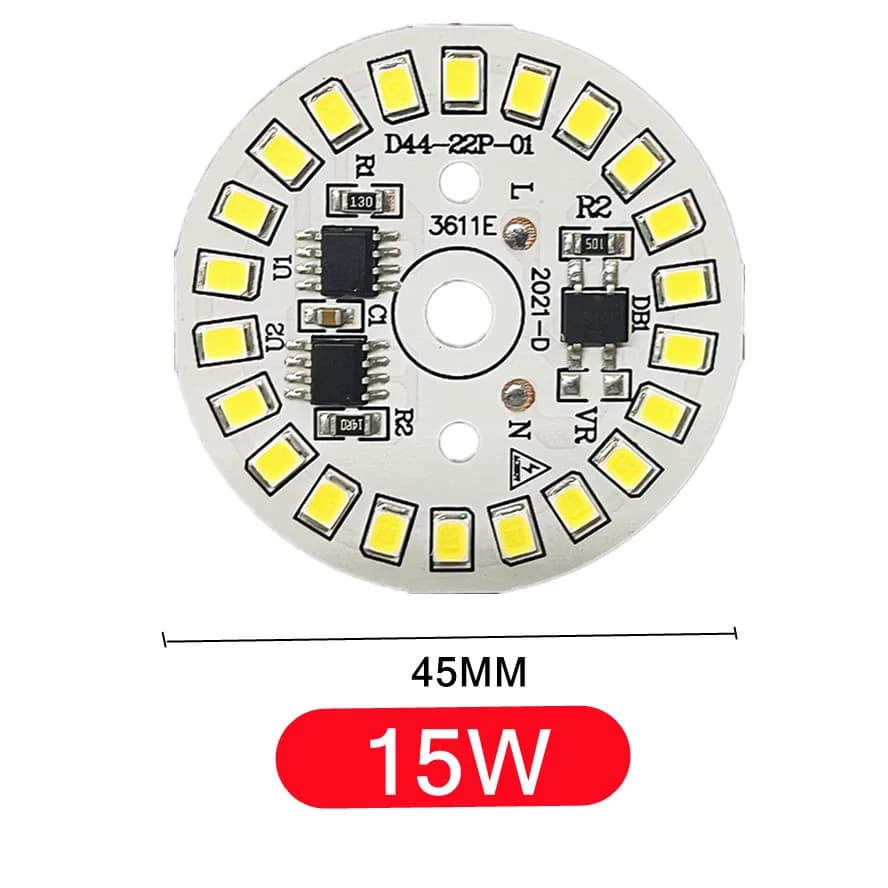 15W / 220 V / Warm White