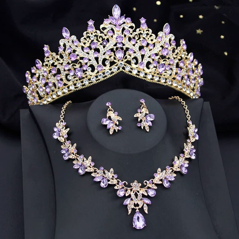 Gold Purple Sets