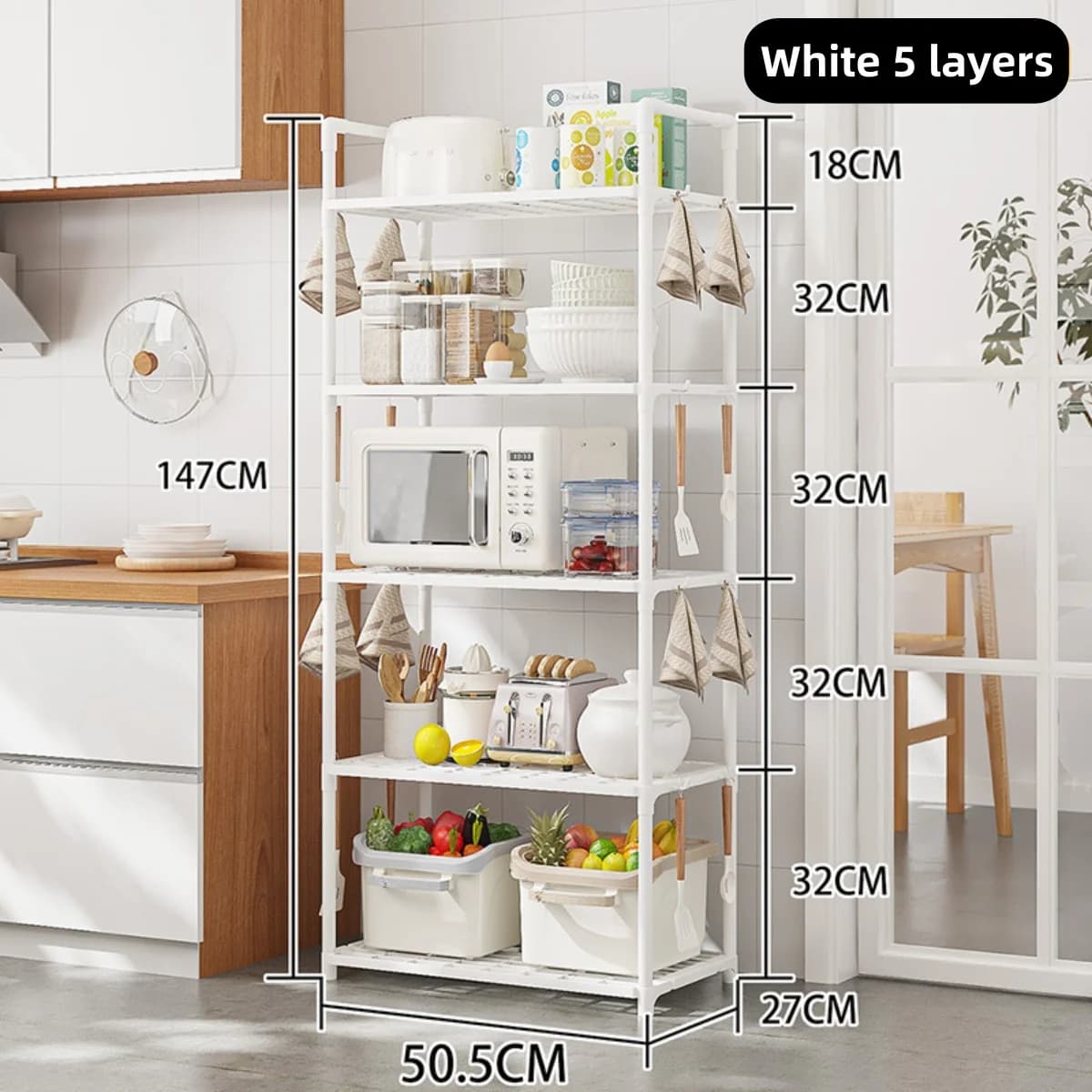 White 5-layer