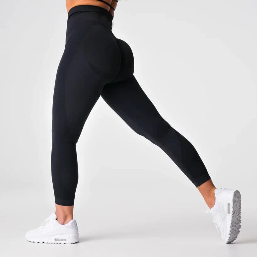 Black leggings / L