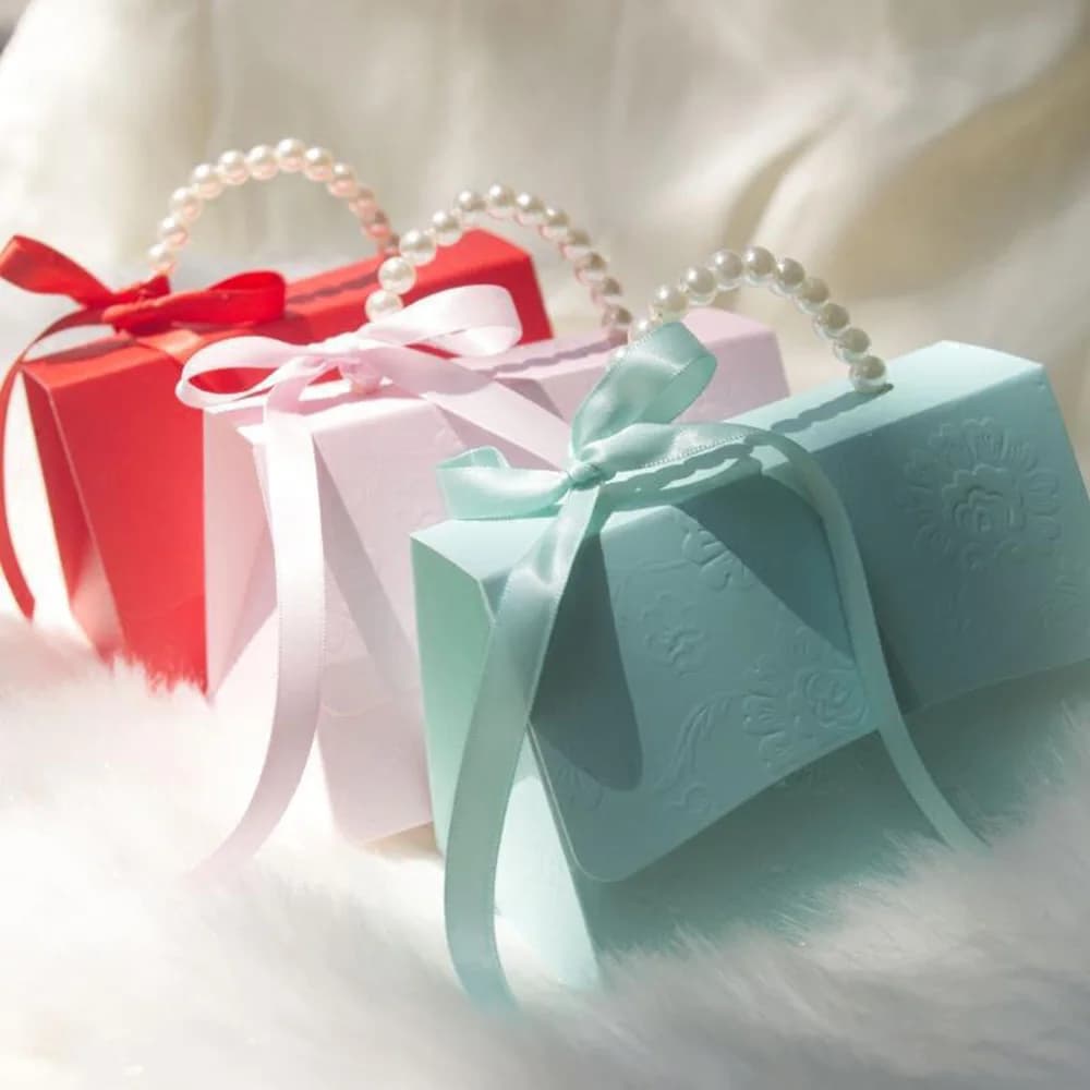 Wedding Favors Candy Box For Guests Portable Birthday Party Baby Shower Gift Boxes Mini Packaging Bags Party Decor