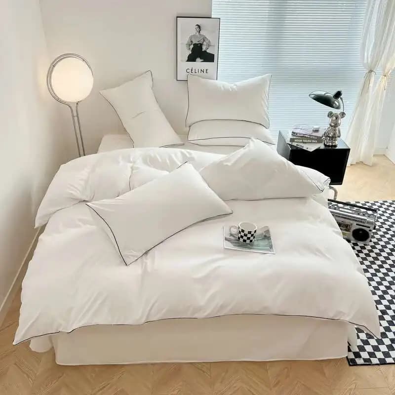 5 / Flat Bed Sheet / Double 4pcs