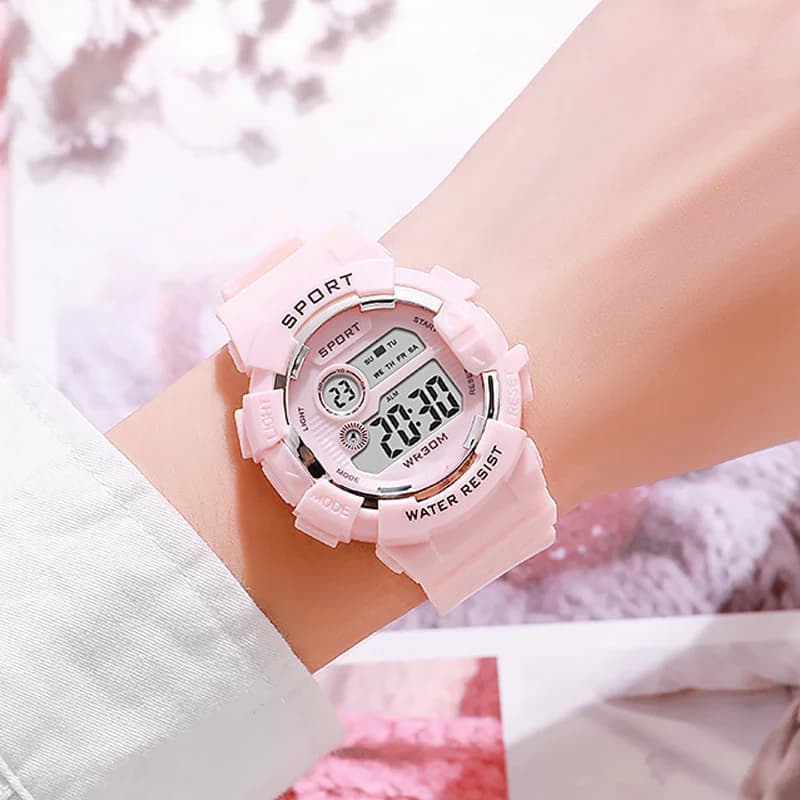 Pink watch