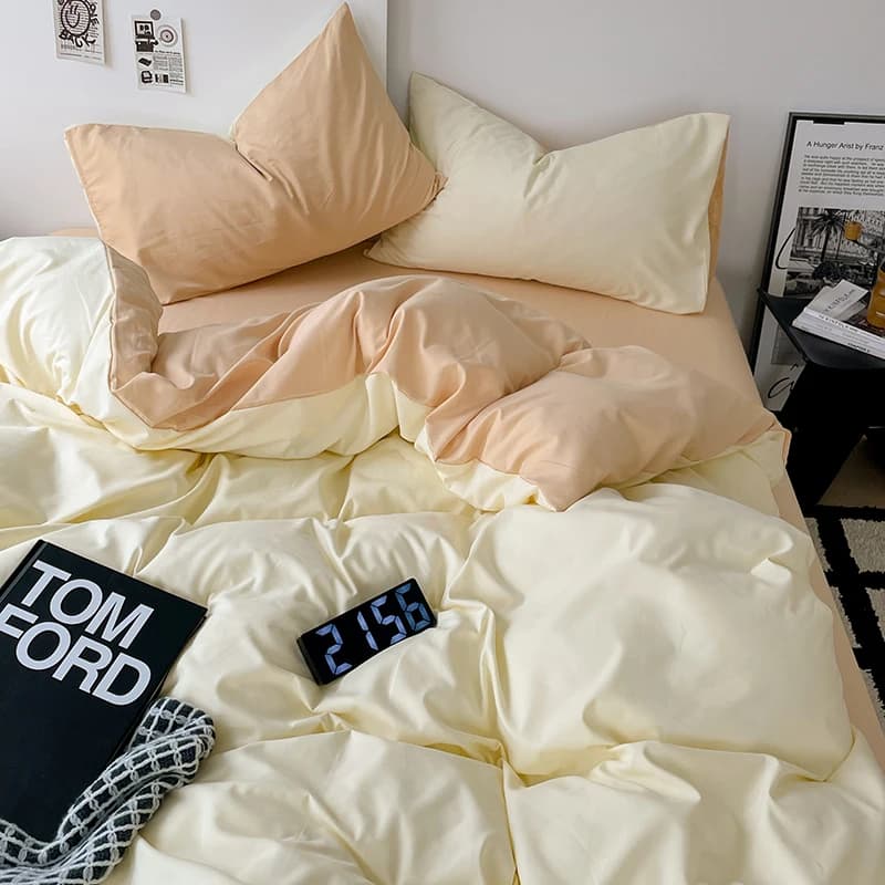 milk tea / King / China Mainland / Fitted Bed Sheet