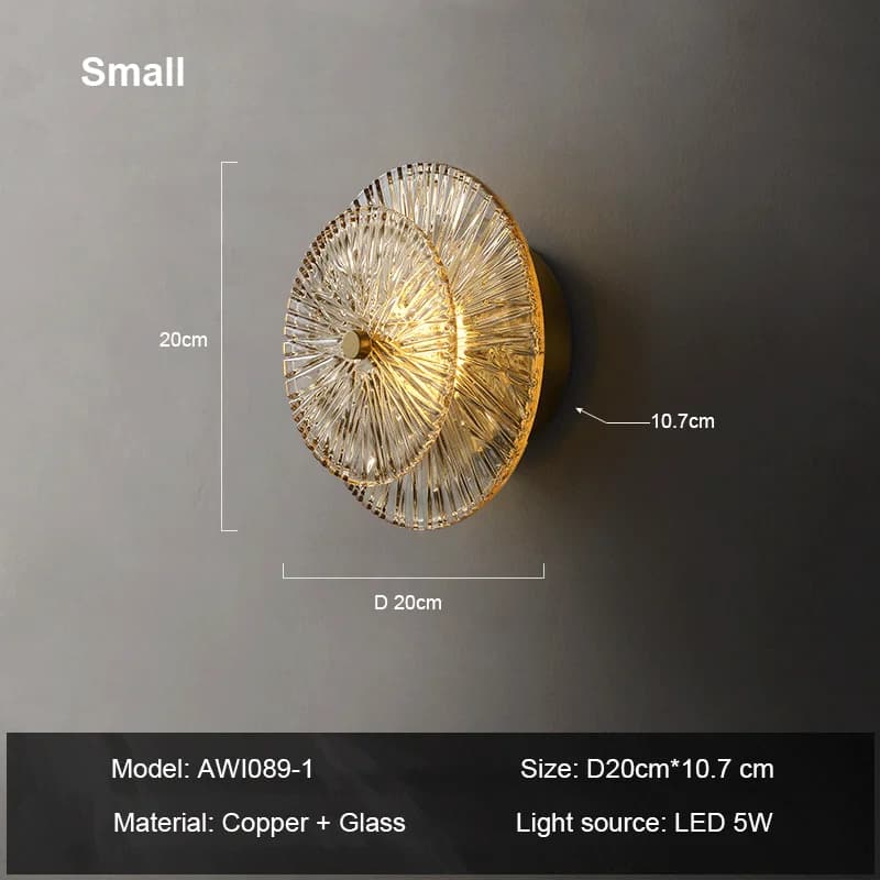 Diameter 20cm / warm light / 110-220V