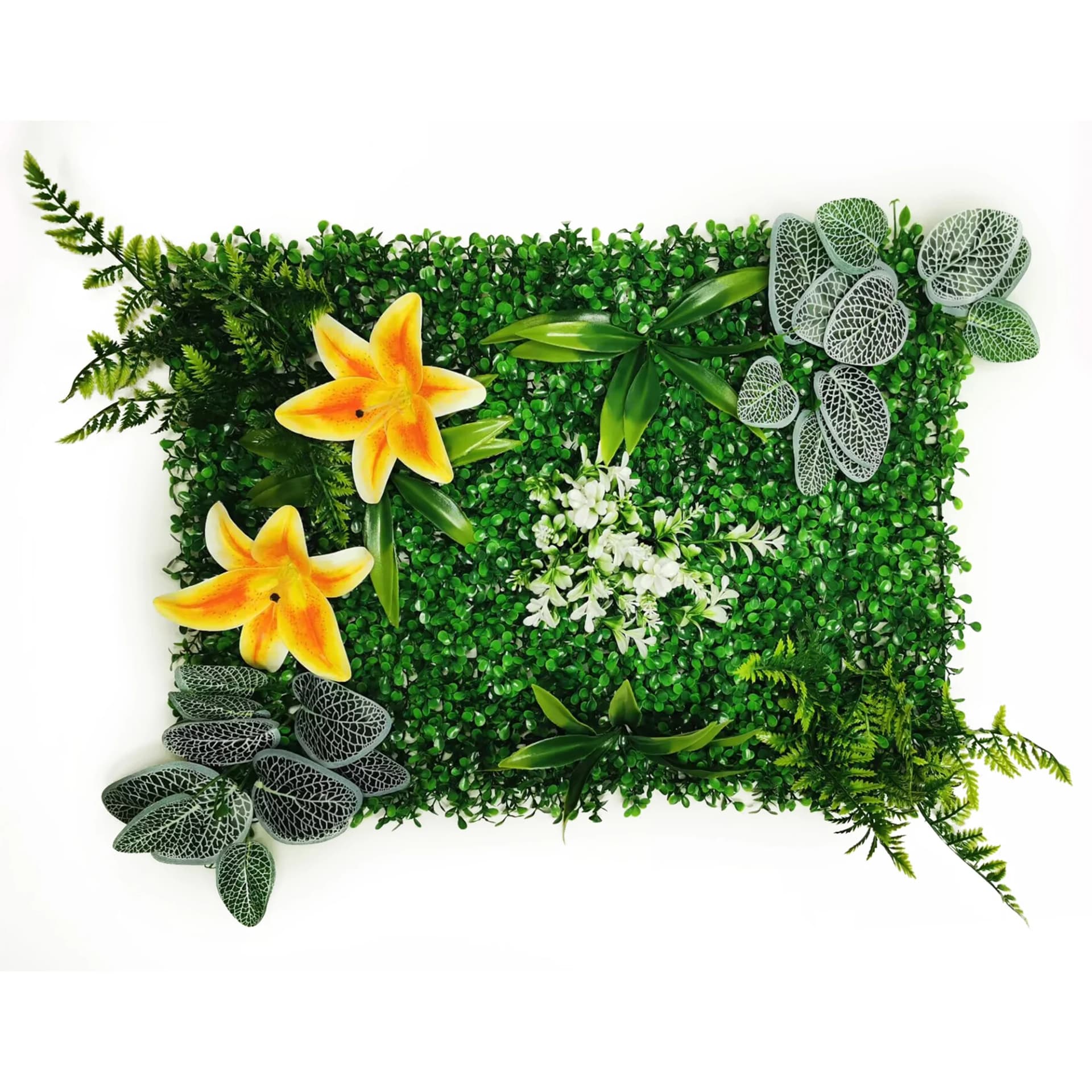 Wedding Party Decoration Artificial Flowers Wisteria Rose Decor Background Wall Hanging Panel