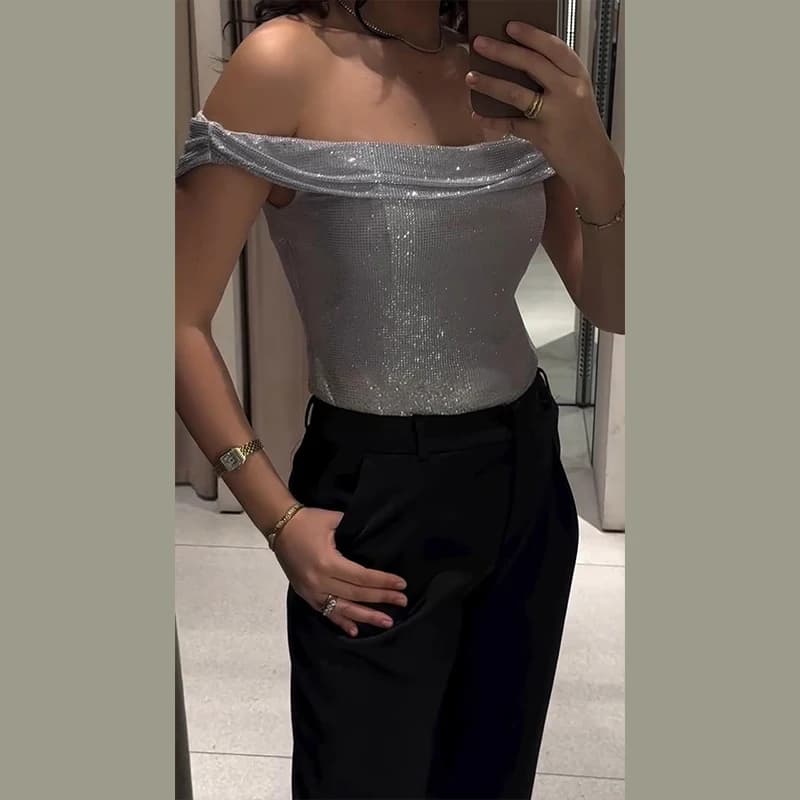 Grey TOPS / S