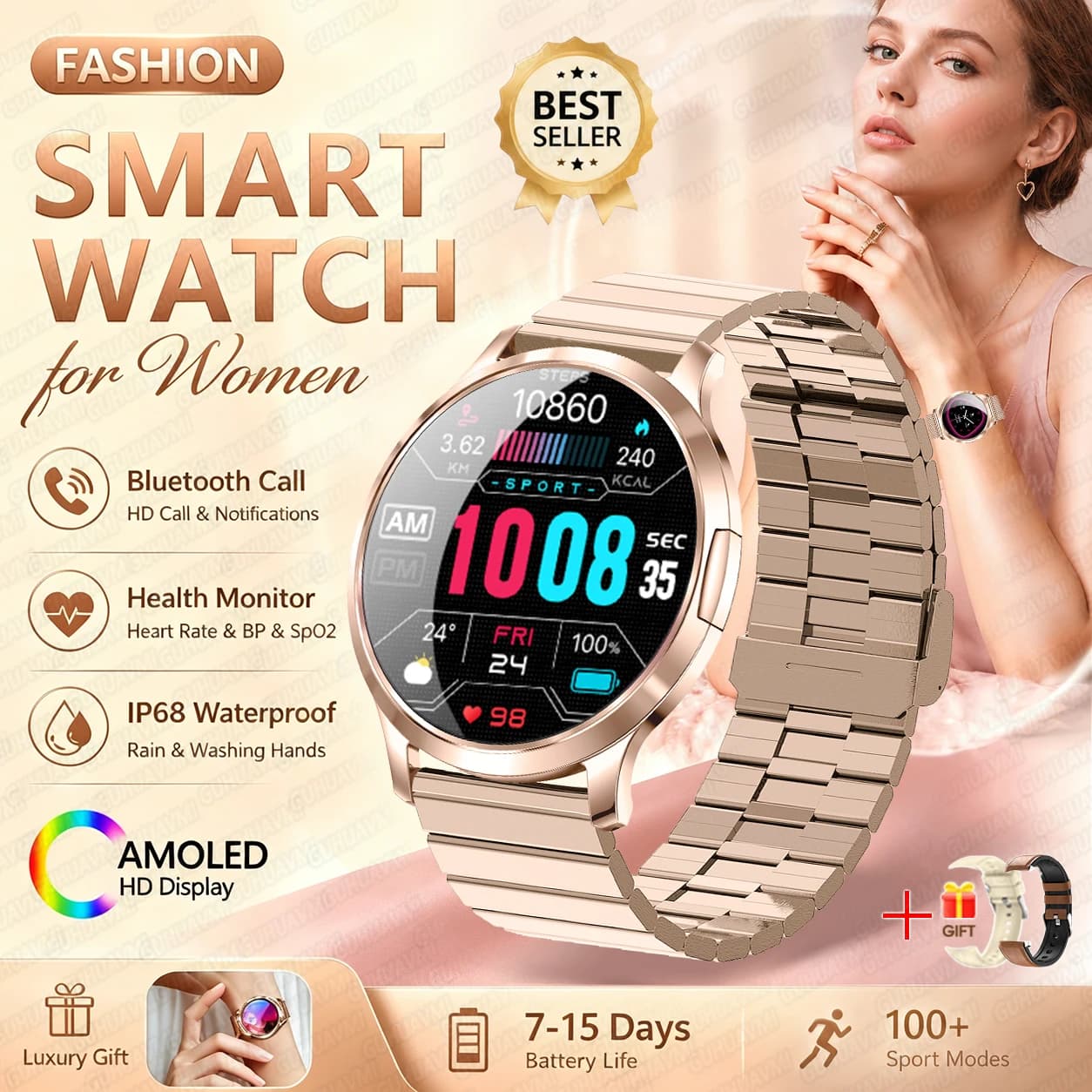 Gold Steel B 2A / Fashion Smart